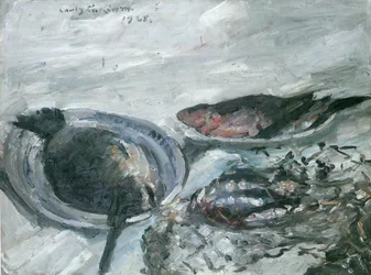 Nature morte avec poissons